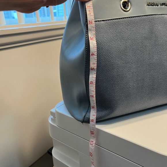 Adrienne Vittandini Sky Blue Tote - Picture 11 of 11